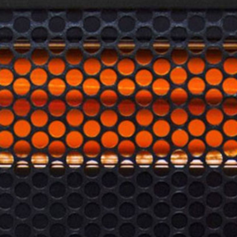 LifeSmart Portable 6 Element Infrared Space Heater with Remote Control, Timer in Black