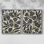 Linocut Garden I-Premium, impression encadrée - prête à être accrochée - aucun clou requis - aucun clou requis-657673908-657673912
