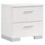 Table de chevet 2 tiroirs Dulcey