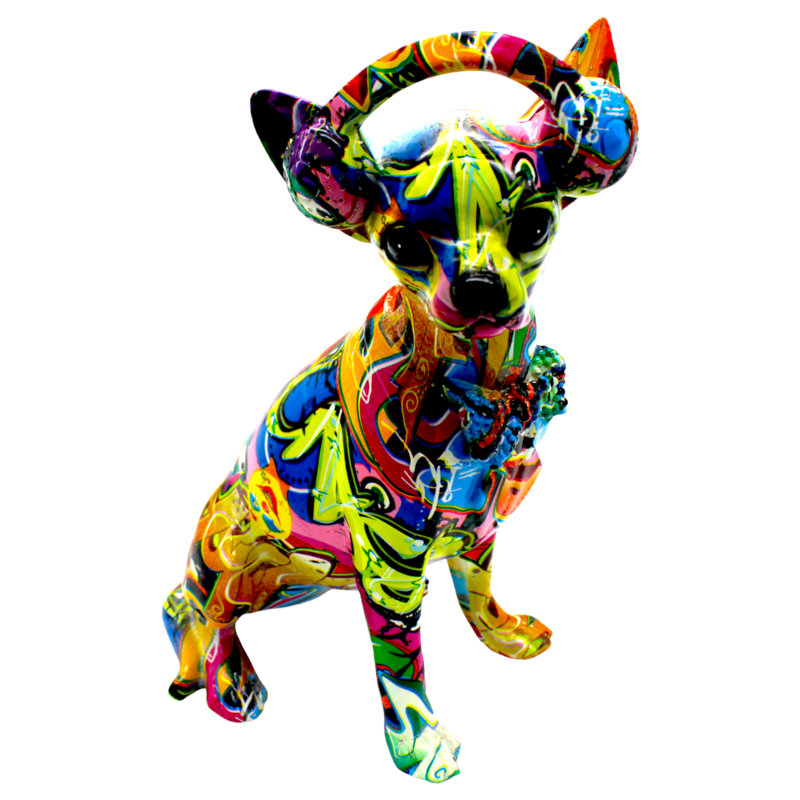 Figurine Gerlofke Plus Street Art Chihuahua