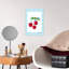 Art mural contemporain fantaisie cerise-1819126631
