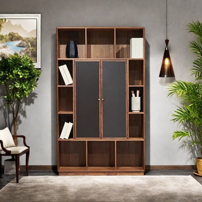 Bibliothèque de rangement à grande capacité