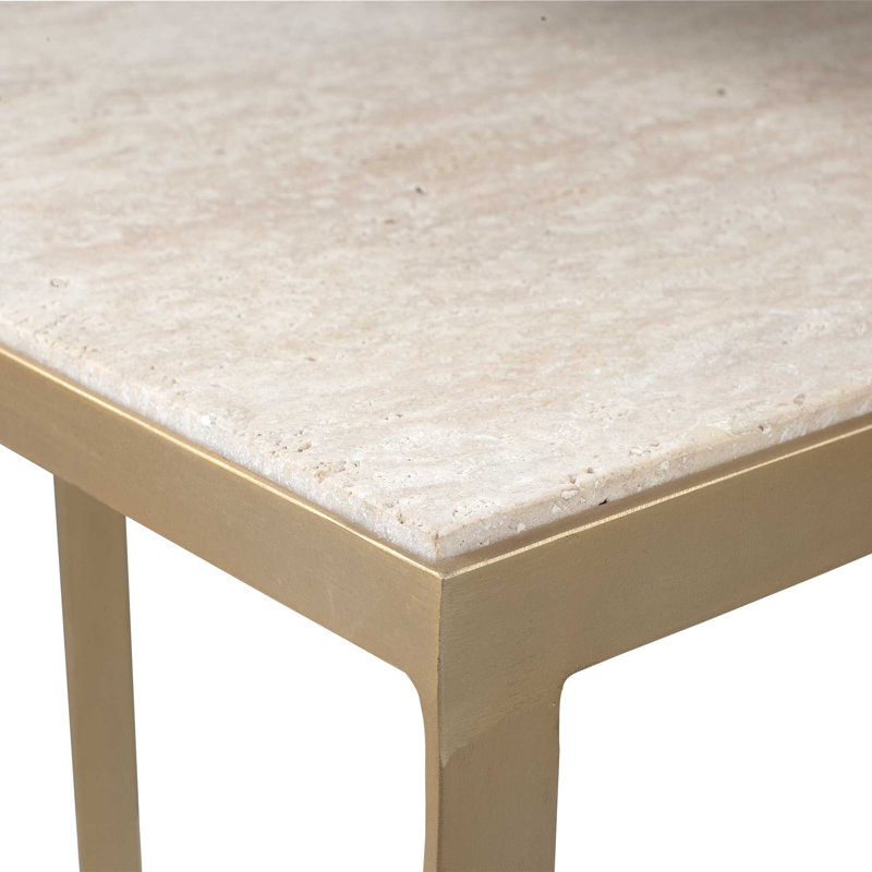 Uttermost Lindon Travertine Nesting Tables Set/2