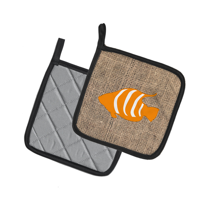 Cuisinier poignée de poisson east urban home, Orange