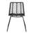 2Pcs Chairs With Gray Seat Cushions For Garden & Outdoor Use - Transitional, , Easy Assembly Chair Patio Transitional Style, Water-,