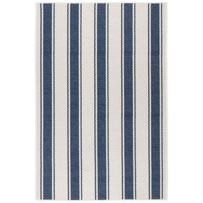 Tapis bleu lavable à la machine