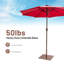 Socle de parasol autoportant en acier