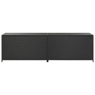 Water Resistant Poly Rattan Deck Box