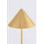 Salma Rechargeable Floor Lamp in Aged Brass