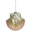 Clam Shell With Jewels Ornament Set Of 12