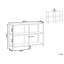 Northfleet 100cm Glass Top Console Table