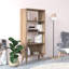 Soho Tiny Bookcase, Standing Bookshelf with 4-tier Shelves, 54 x 25 x 121 cm Display Cabinet-821854261