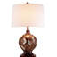 Lampe de table haute en polyrésine 29,75 po, conception en mosaïque