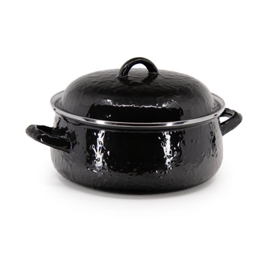 Golden Rabbit 4 Qt. Stainless Steel Round Dutch Oven