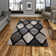 Varda area rug Hand Tufted Rectangle Black