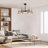 Loram 6-Light Dimmable Drum Chandelier 