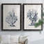 «Blue Antique Coral I-Premium», reproduction encadrée prête à être accrochée-1506530289-1506530293