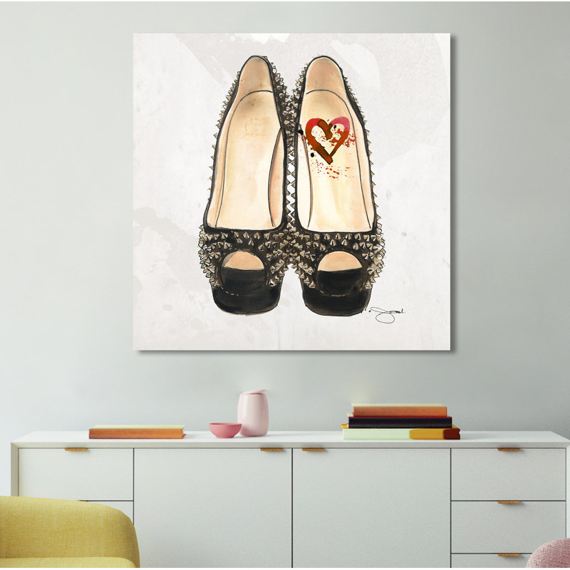 «Heart and Sole», impression sur toile, H 36 po x l 36 po x P 1,5 po, Toile tendue