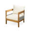 Ensemble de conversation d'extérieur 4 pièces, beige