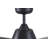 Aria 52" Ceiling Fan with Light and Remote, Modern Black LED Ceiling Fan with Lights, Damp Rated, Indoor/Outdoor Ceiling Fan-1908517405