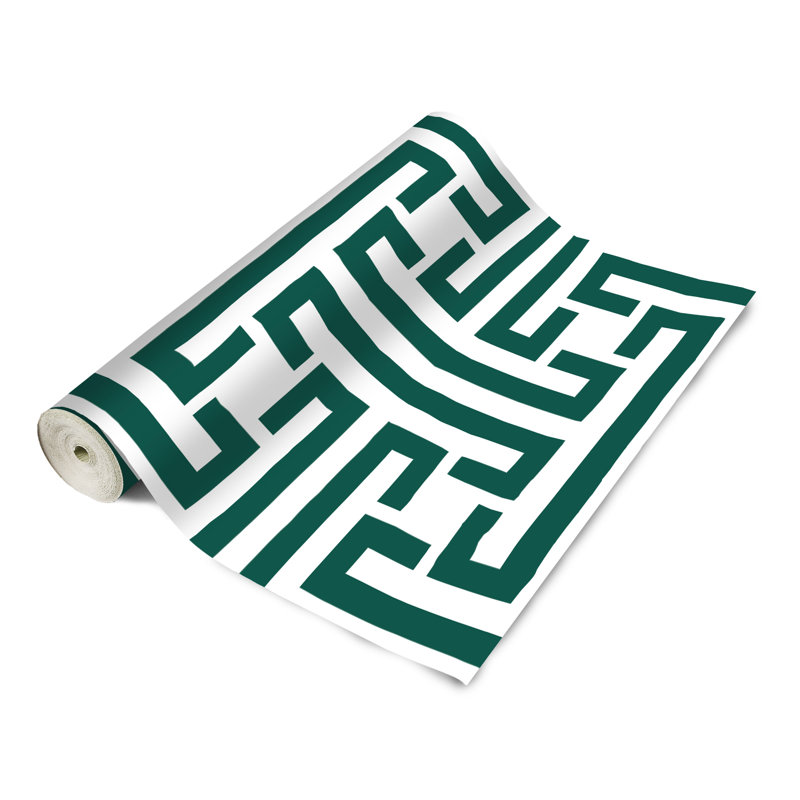 Panneau de papier peint autocollant Labrynth, L 10 pi x l 24 po