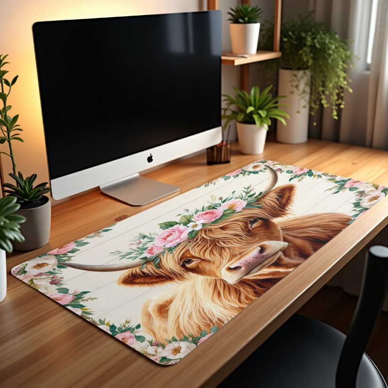 Polyester Desk Pad, 23.6x13.8