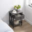 NS Bedside Table Storage Bedroom Nightstand Wooden Side Table w/ Drawer-1273696939