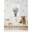 «Floral Crowned Giraffe», reproduction d'art sur bois blanc-61297376