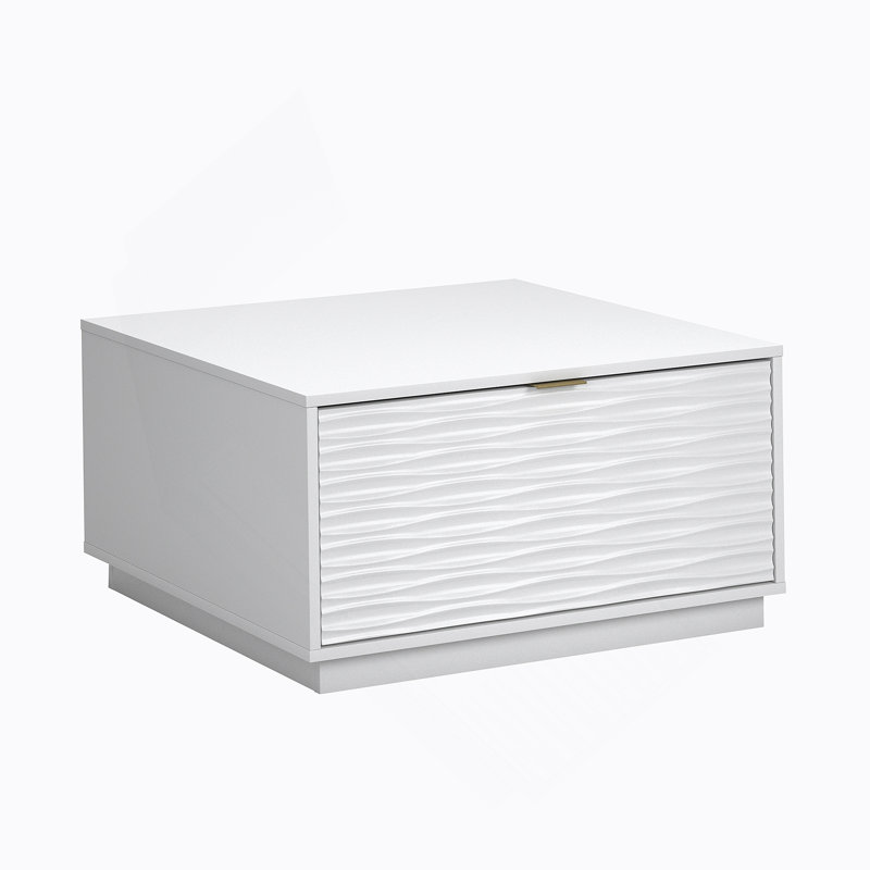 Table basse, finition blanche