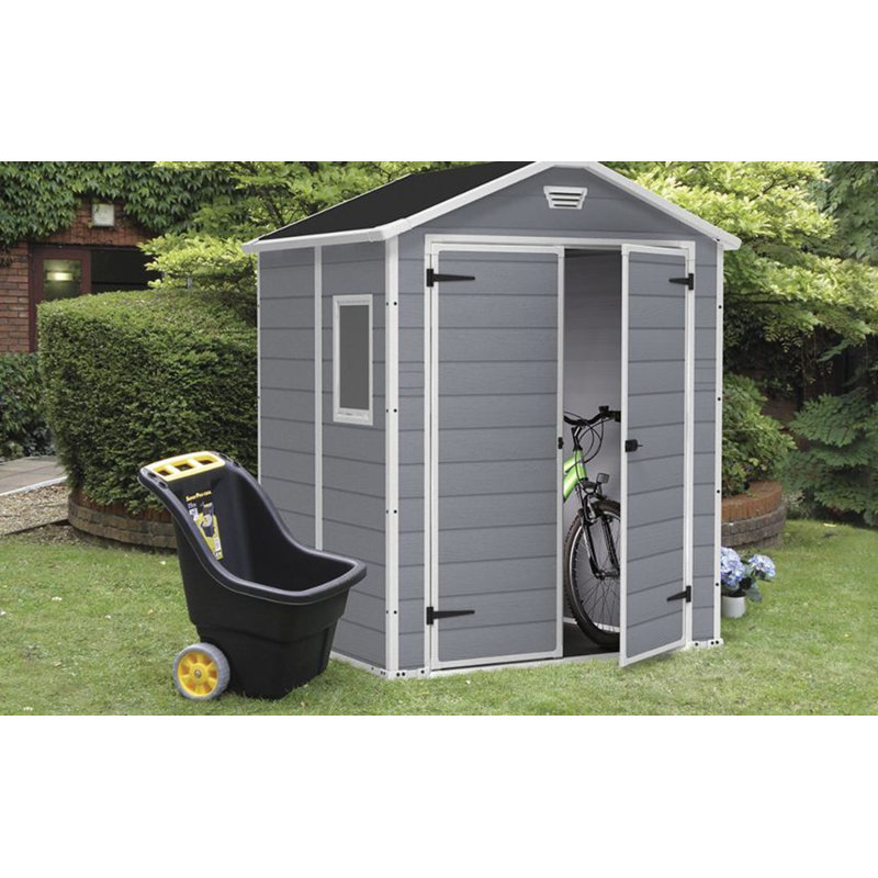 Keter Manor Shed 6X5ft- Grey