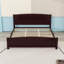 Lit plateforme en bois avec tête de lit-904066520-904066522