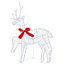 Christmas Reindeer with Sleigh-430067682