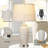 Allisan 24.3" USB Table Lamp Set with Touch Control and Bulbs-1141209148