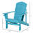 Adirondack Chair, Outdoor Patio Lawn Chair With Cup Holder-967801297