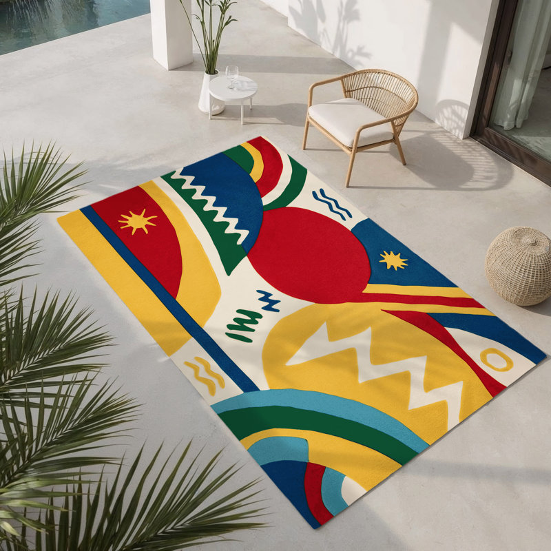 Tapis intérieur et extérieur Snazzy Flex, Rectangle 1 pi 6 po x 2 pi 6 po