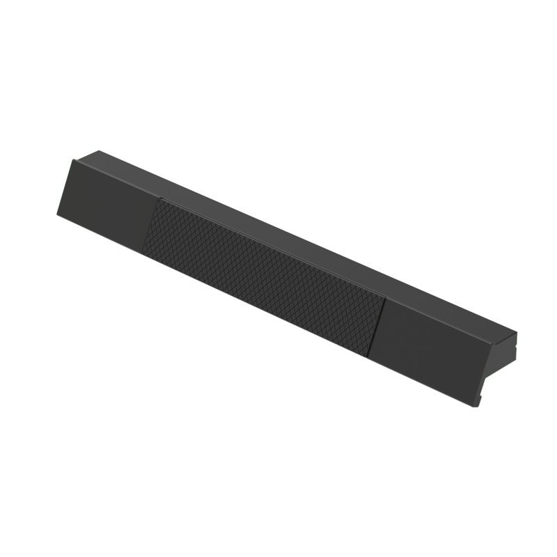 Poignée d’un centre à l’autre 16 3/8 po granado Ken, Noir mat, 7.5625"