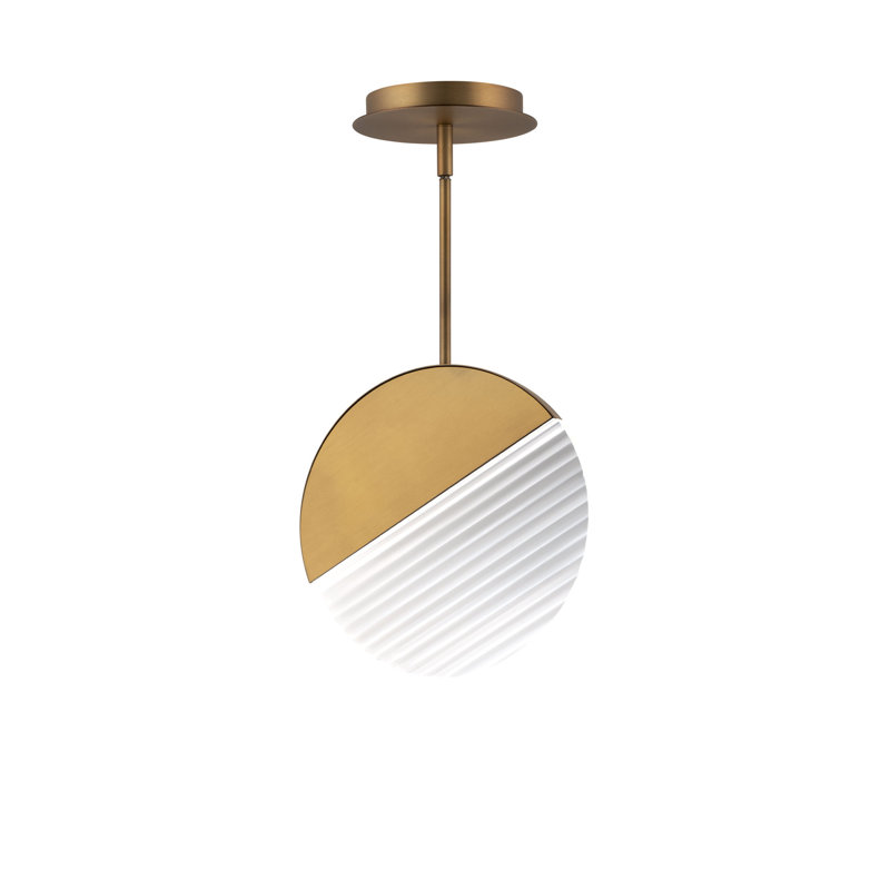 Crescent LED Pendant, 4000K