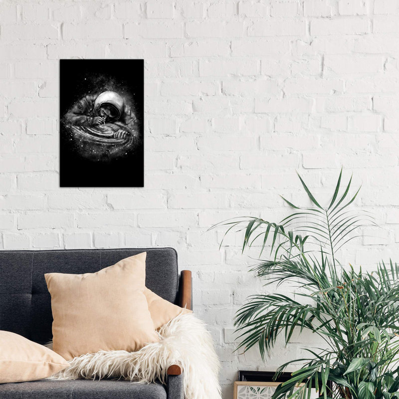 Space Junkie by Nicebleed - Wrapped Canvas Print, 101.6 cm H x 66.04 cm W x 1.91 cm D