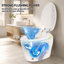 Toilette intelligente une pièce avec bidet, siège à fermeture automatique, sécheuse et eau chaude