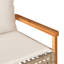 Banc de jardin mix brun-1490170094
