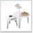 27.56'' Round Nesting Coffee Table Set of 2, Circular Nesting End Table Set-308316429