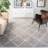 Keana Geometric Gray/Cream Area Rug-1300617963