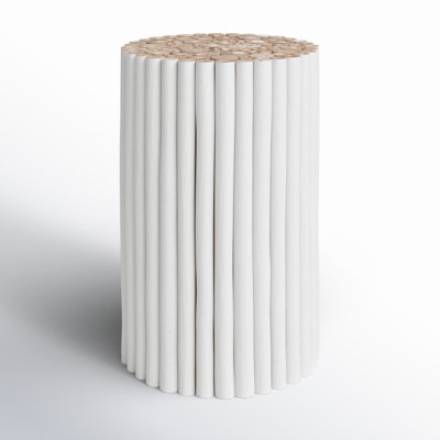 Abdera Solid Wood End Table