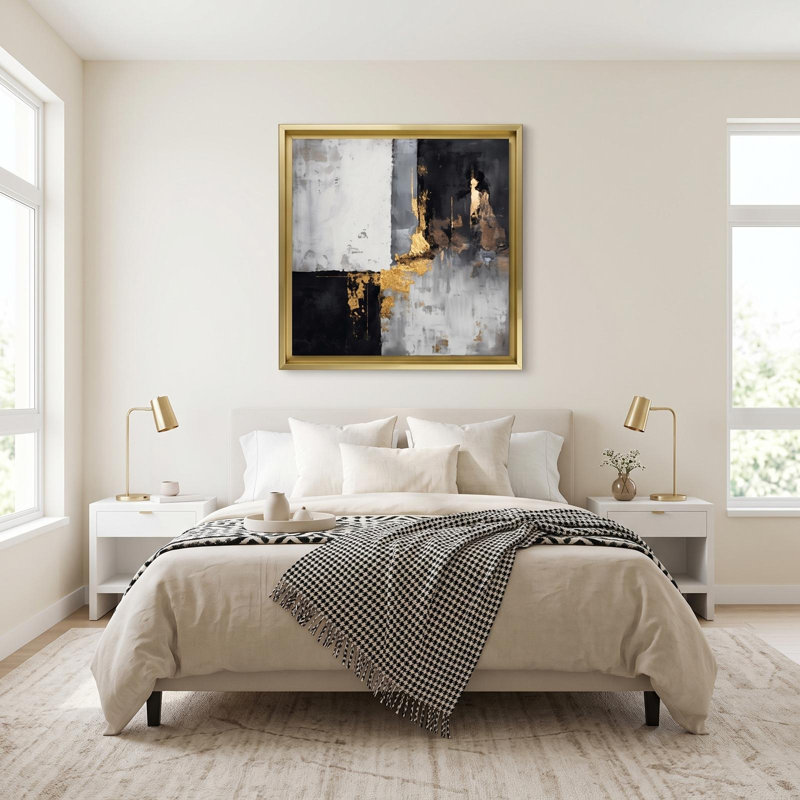 Gilded Resolve, 26" H x 26" W