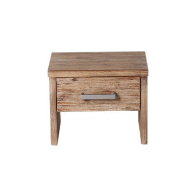 Bequia 35cm W Solid Wood Bedside Table