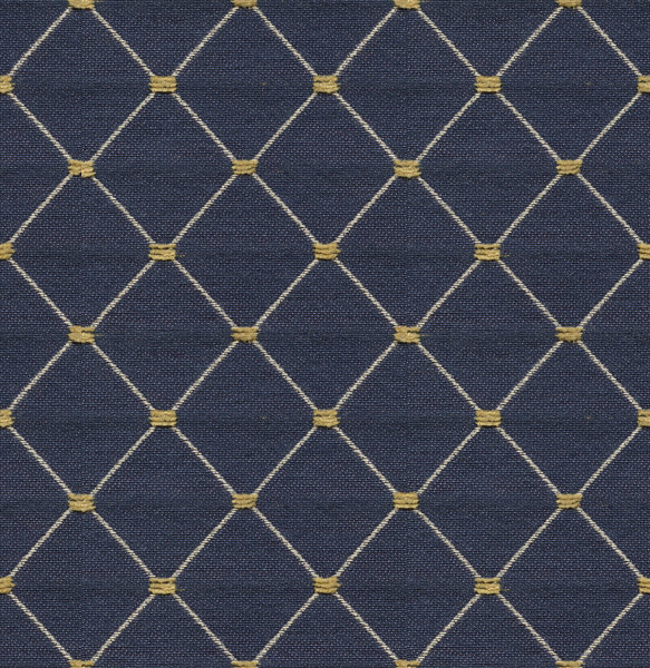 Rayon Fabric, Blue/Beige