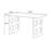 Brown Rectangular Solid Wood Desks-108352956