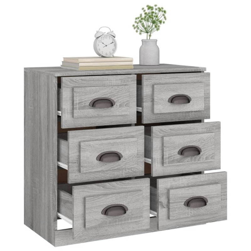 Dauntsey 70 Cm Wide Sideboard, Grey Sonoma