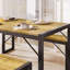 Ezzah Dining Set, Dining Table with Benches-680411278-746919459-746919456