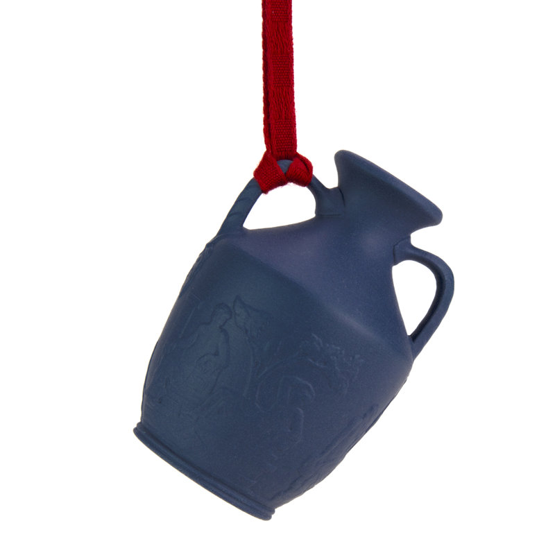 Festive Mini Portland Vase, Blue